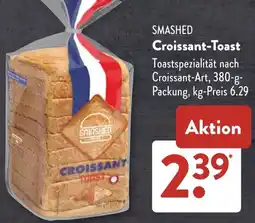 Aldi Süd SMASHED Croissant-Toast Angebot