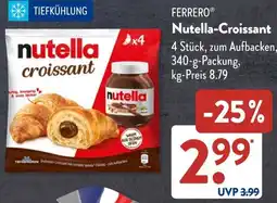 Aldi Süd FERRERO Nutella-Croissant Angebot