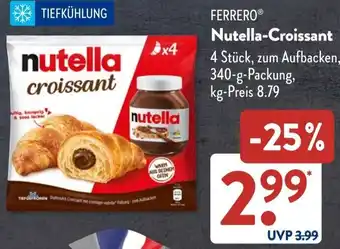 Aldi Süd FERRERO Nutella-Croissant Angebot