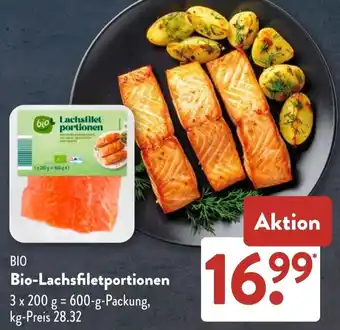 Aldi Süd Bio-Lachsfiletportionen Angebot
