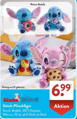 Aldi Süd Simba Stitch-Plüschfigur Angebot