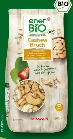 Rossmann enerBiO Cashew Bruch Angebot