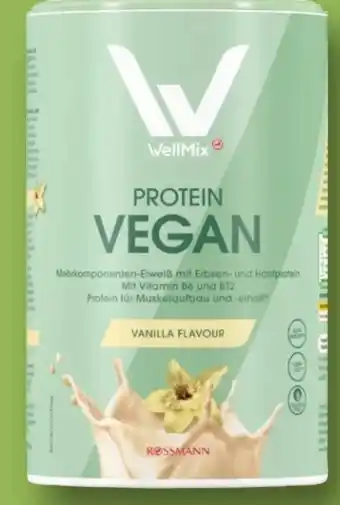 Rossmann Wellmix Sport Protein Vegan Vanilla Flavour Angebot