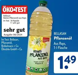 Aldi Süd BELLASAN Pflanzenöl Angebot