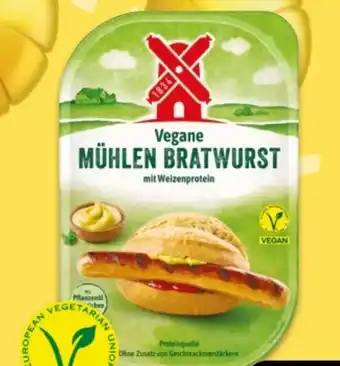 NETTO Rügenwalder Mühle Vegane Mühlen Bratwurst Angebot
