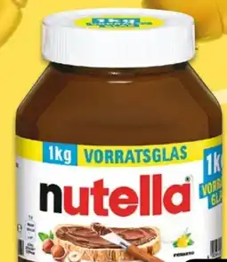 NETTO Ferrero Nutella Vorratsglas Angebot