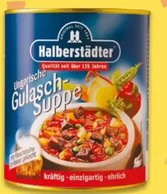 NETTO Halberstädter Würstchen Ungarische Gulaschsuppe Angebot
