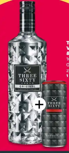 NETTO Three Sixty Vodka Original Angebot
