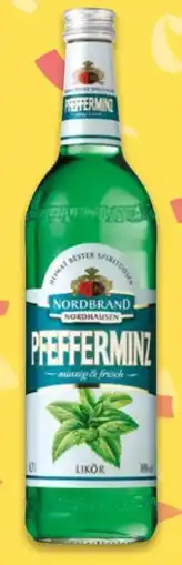 NETTO Nordbrand Nordhausen Pfefferminzlikör Angebot