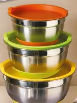 NETTO Hensslers Edelstahlschüssel-Set 3-tlg Angebot