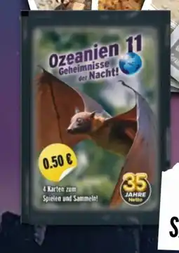 NETTO Ozeanien 11 Sammelkarten Angebot