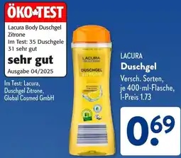 Aldi Süd LACURA Duschgel Angebot
