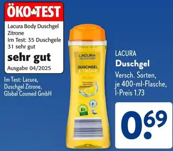 Aldi Süd LACURA Duschgel Angebot
