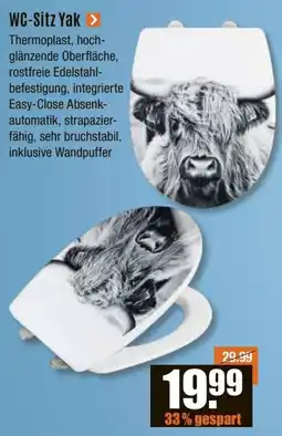 V Baumarkt WENKO WC-Sitz Yak Angebot