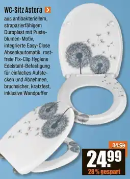 V Baumarkt WENKO WC-Sitz Astera Angebot