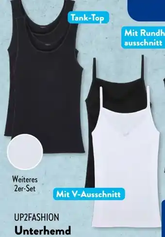 Aldi Süd Up2Fashion Damen Unterhemden 2er Set Angebot