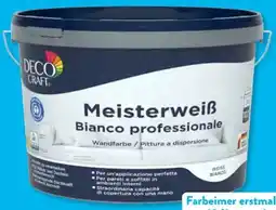 Aldi Süd Deco Craft Meisterweiß Angebot