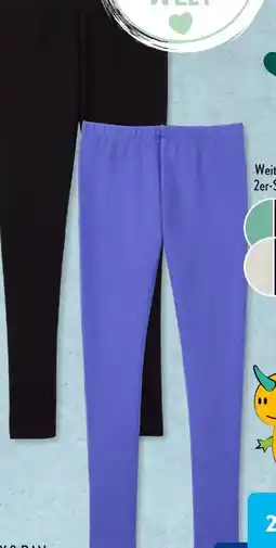 Aldi Süd Lily & Dan Kinder Herbst-Leggings 2er-Set Angebot