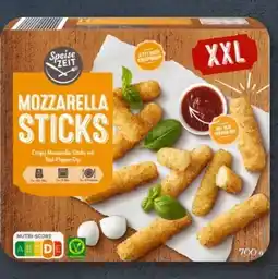 Aldi Süd Speise Zeit Mozzarella-Sticks XXL Angebot