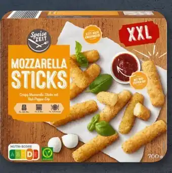 Aldi Süd Speise Zeit Mozzarella-Sticks XXL Angebot