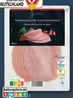 Aldi Süd Gourmet Finest Cuisine Handgelegter Kochschinken Angebot