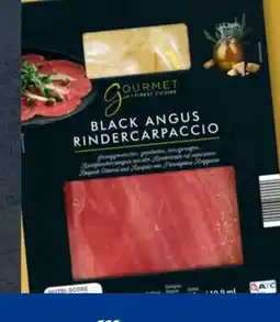 Aldi Süd Gourmet Finest Cuisine Black-Angus Carpaccio Angebot
