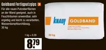 V Baumarkt KNAUF Goldband Fertigputzgips Angebot