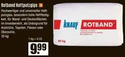 V Baumarkt KNAUF Rotband Haftputzgips Angebot