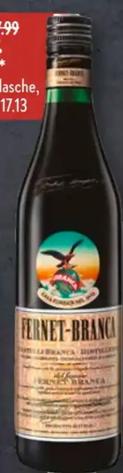 Aldi Süd Fratelli Branca Distillerie Fernet Angebot