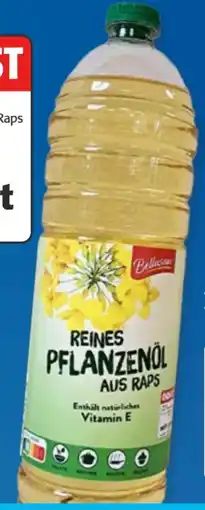 Aldi Süd Bellasan Reines Pflanzenöl aus Raps Angebot