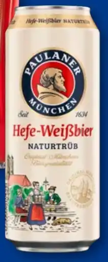 Aldi Süd Paulaner Hefe-Weißbier Naturtrüb Angebot
