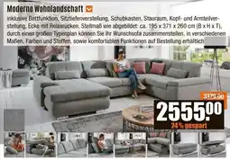 V Baumarkt Moderne Wohnlandschaft Angebot