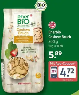 Rossmann Enerbio Cashew Bruch Angebot
