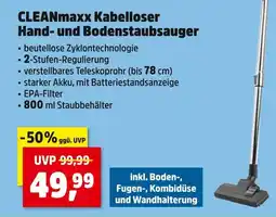 Thomas Philipps Cleanmaxx kabelloser hand- und bodenstaubsauger Angebot