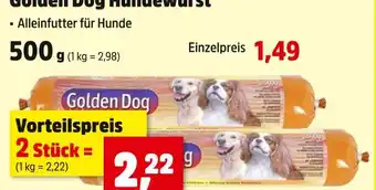 Thomas Philipps Golden dog hundefutter hundewurst Angebot