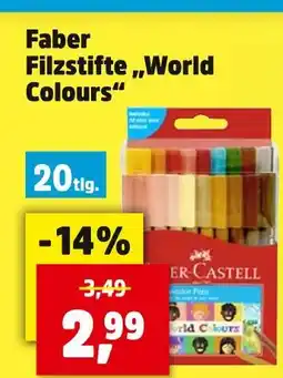 Thomas Philipps Faber filzstifte „world colours“ Angebot