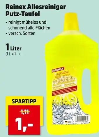 Thomas Philipps Reinex allesreiniger putz-teufel Angebot