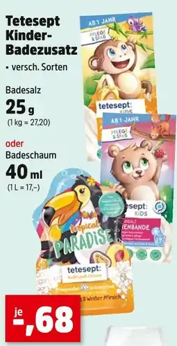 Thomas Philipps Tetesept kinder-badezusatz badesalz Angebot