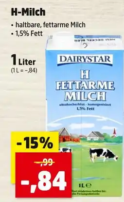 Thomas Philipps Dairystar h-milch Angebot