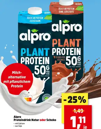 Thomas Philipps Alpro proteindrink natur Angebot