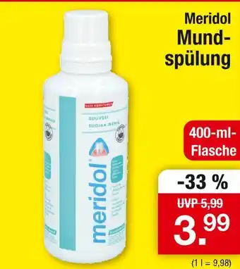 Zimmermann Meridol mundspülung Angebot