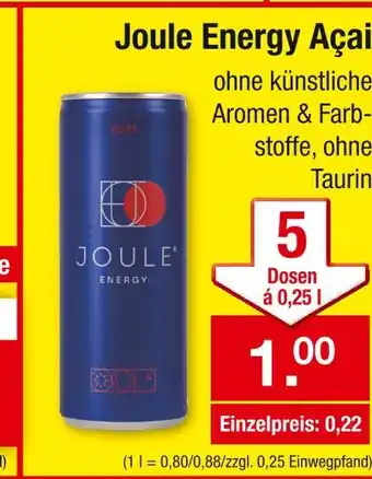 Zimmermann Joule energy açaí Angebot