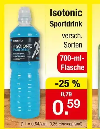 Zimmermann Marino isotonic sportdrink Angebot