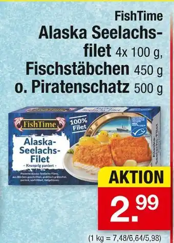 Zimmermann Fishtime alaska seelachsfilet Angebot