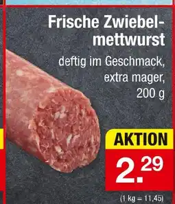 Zimmermann Frische zwiebelmettwurst Angebot