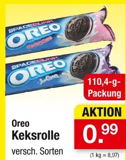 Zimmermann Oreo keksrolle strawberry creme Angebot