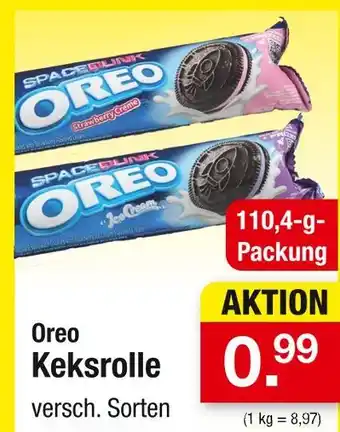 Zimmermann Oreo keksrolle strawberry creme Angebot