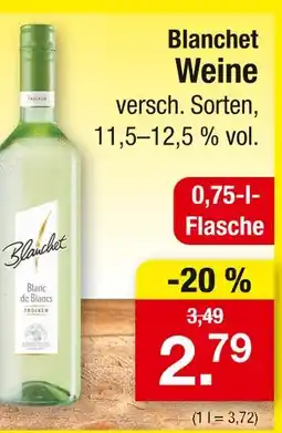 Zimmermann Blanchet weine Angebot