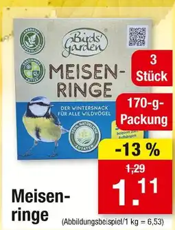 Zimmermann Bird's garden meisenringe Angebot