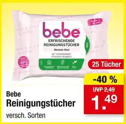 Zimmermann Bebe reinigungstücher Angebot